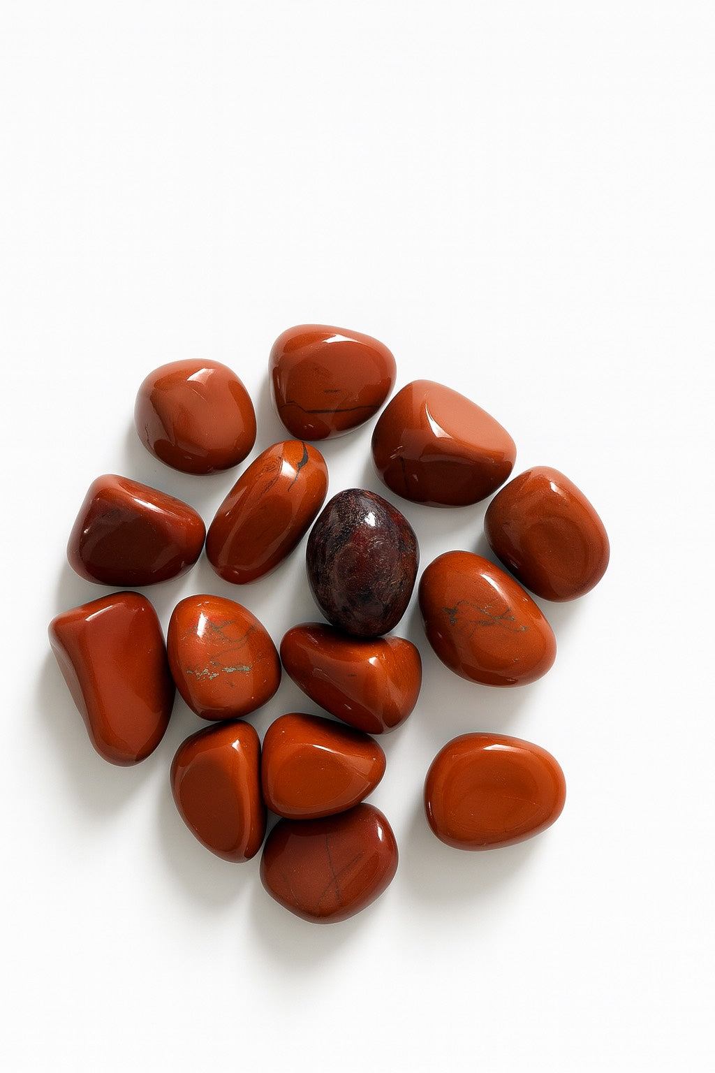 Pierre Roulée Jaspe Rouge