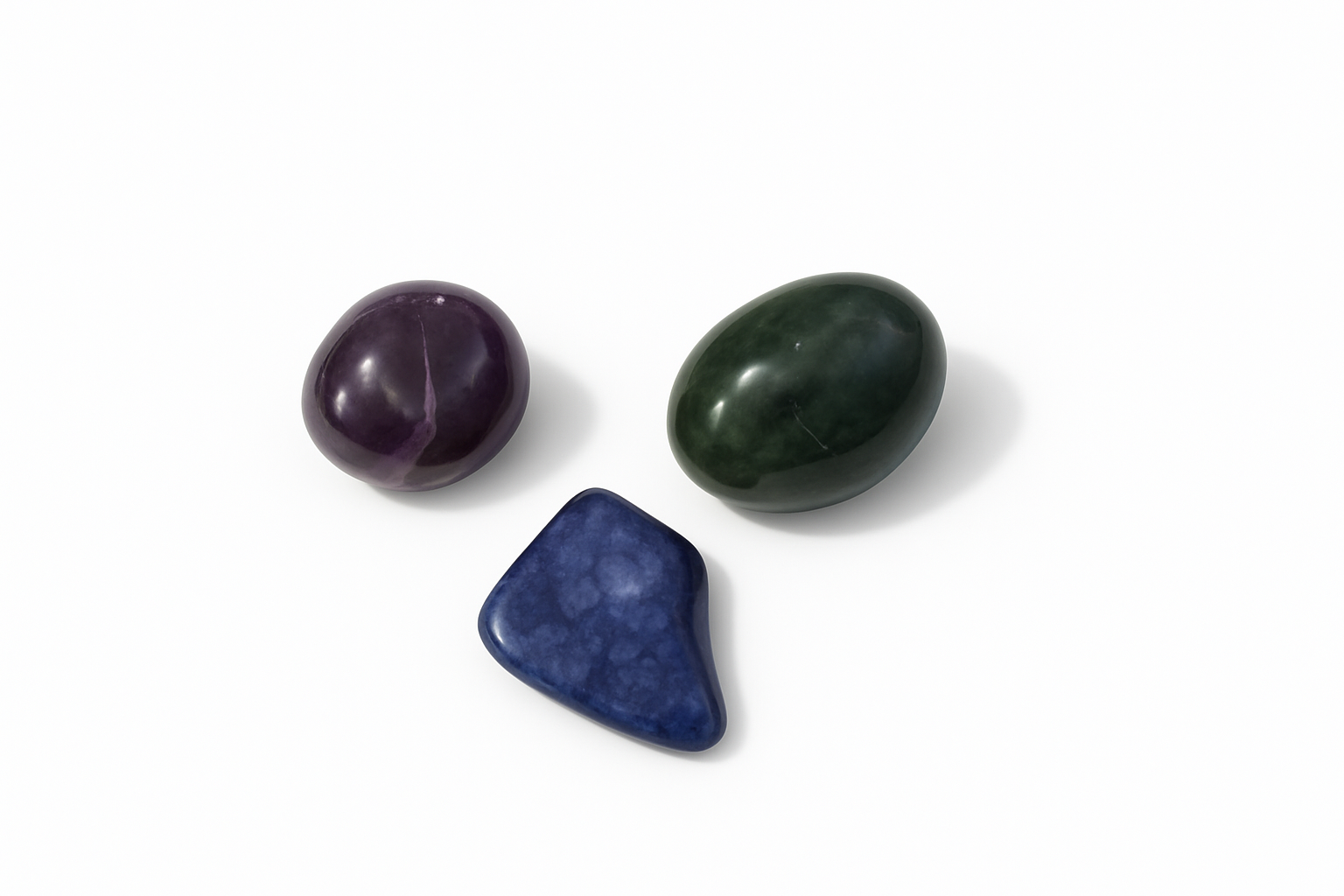 Trio Activation du 3ᵉ Œil – Labradorite - Améthyste - Sodalite