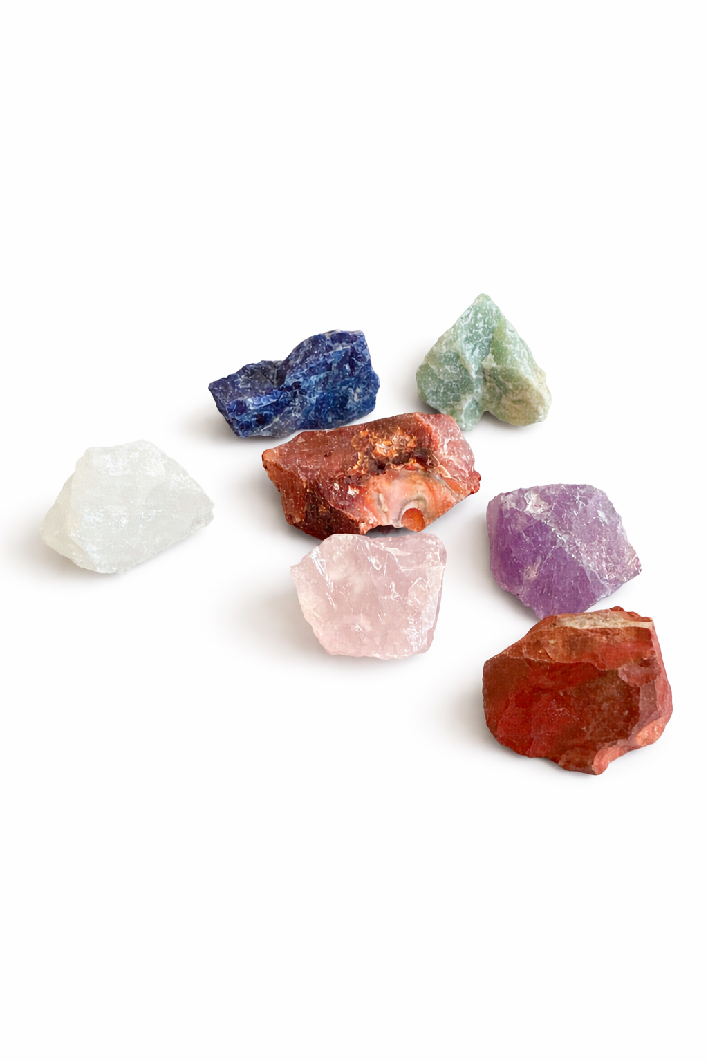 Les 7 Pierres des 7 Chakras Pierres brutes